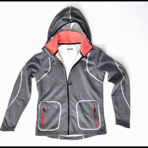 Craft Cycling Jacket Hoody Insulated Size Medium - Picture 2 of 6